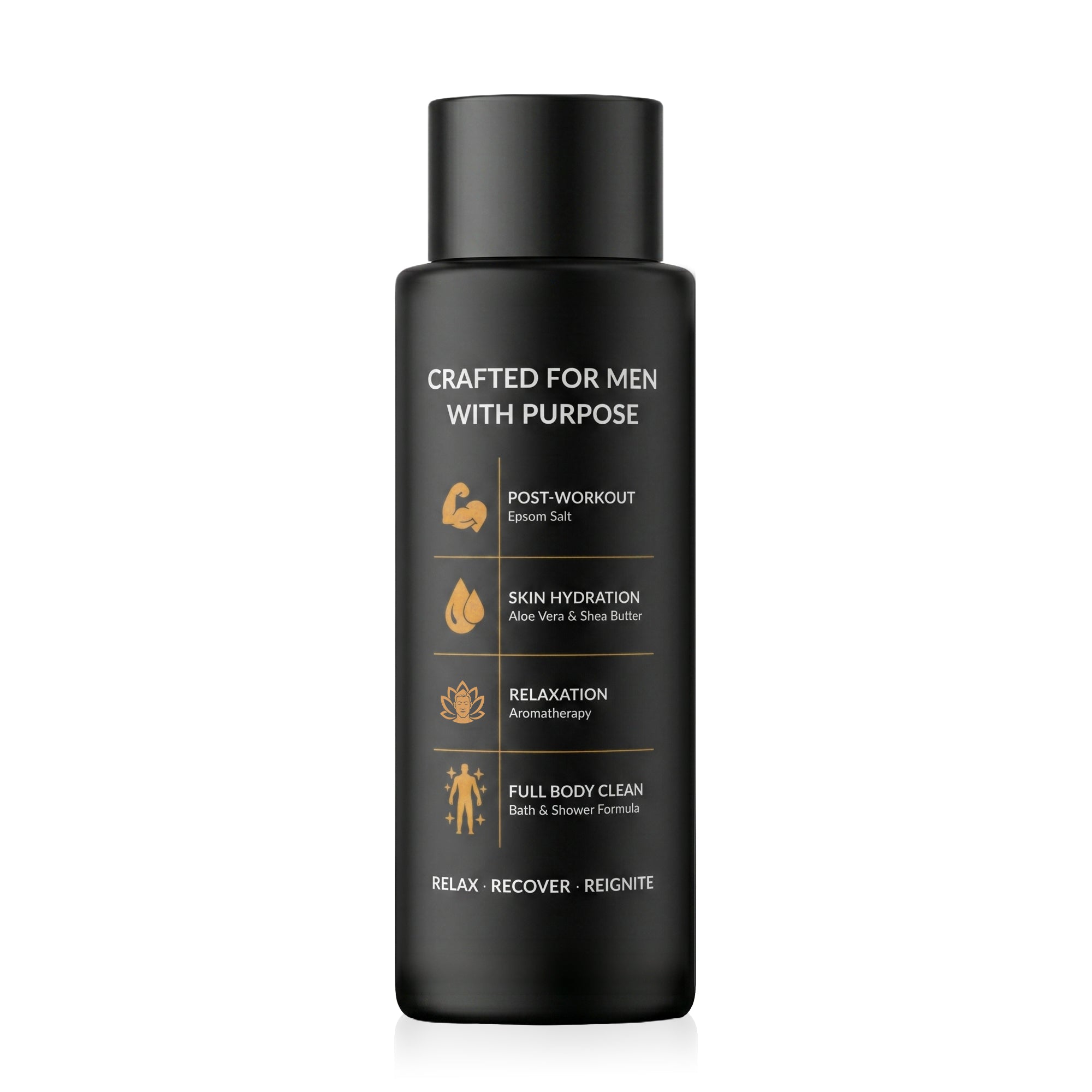 Men's Bubble Bath with Epsom Salt & Aloe