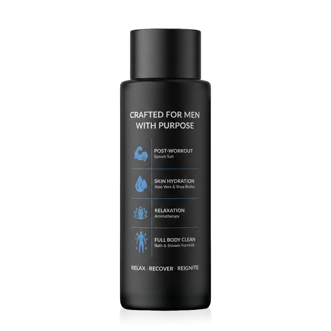 Men's Bubble Bath with Epsom Salt & Aloe