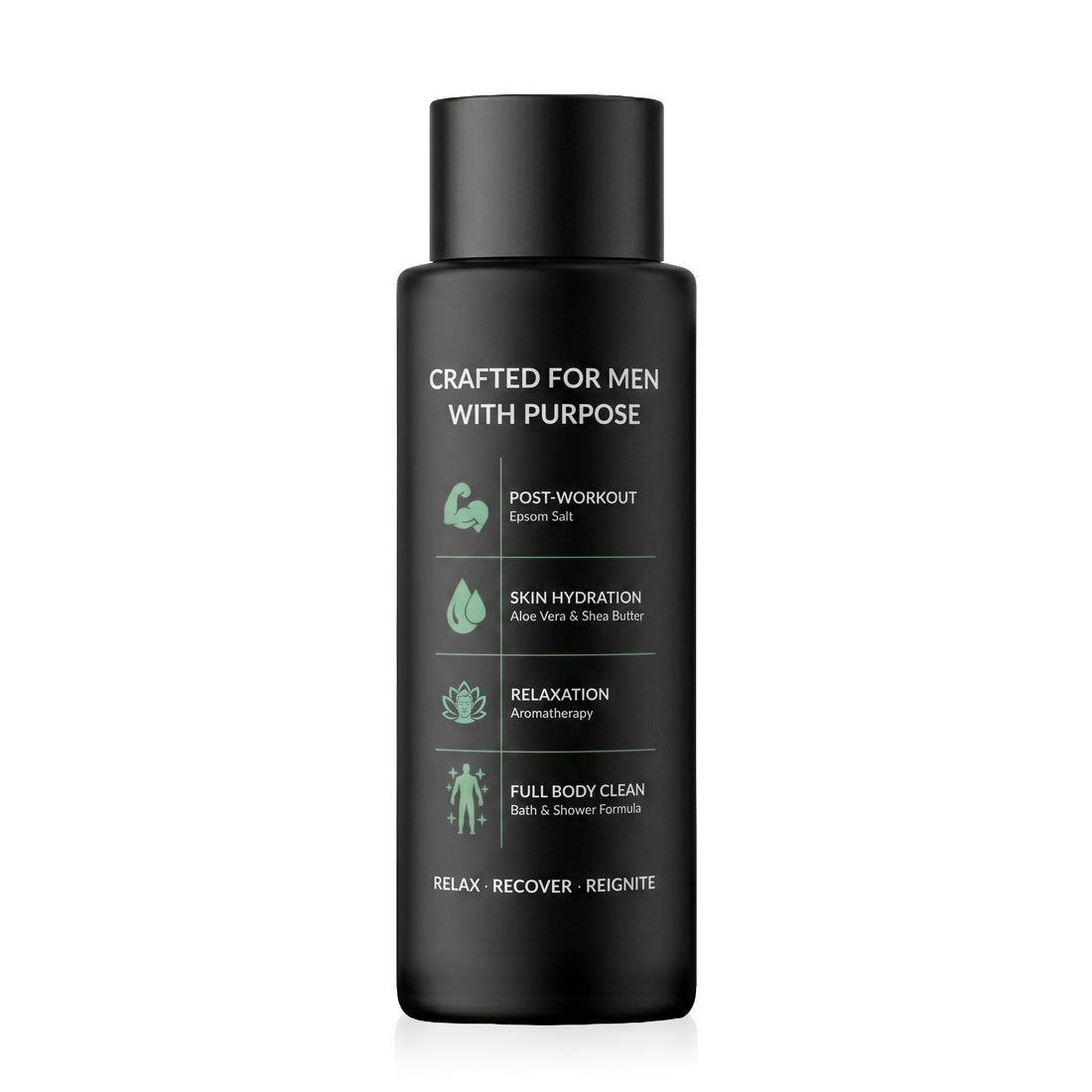 Men's Bubble Bath with Epsom Salt & Aloe