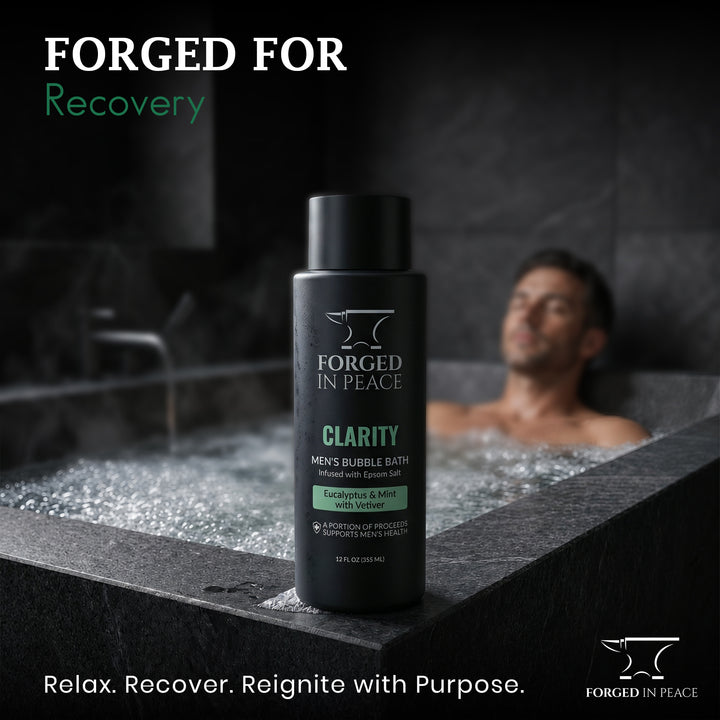 Men's Bubble Bath with Epsom Salt & Aloe