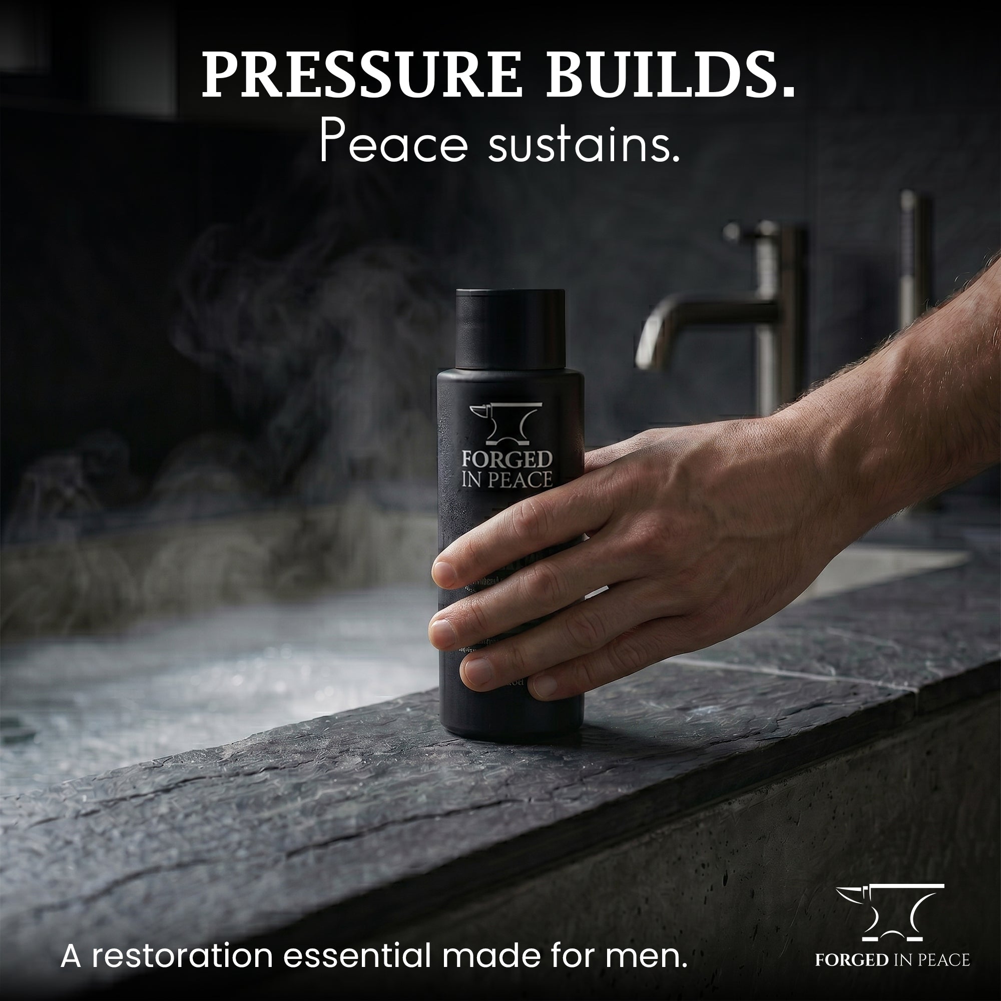Men's Bubble Bath with Epsom Salt & Aloe