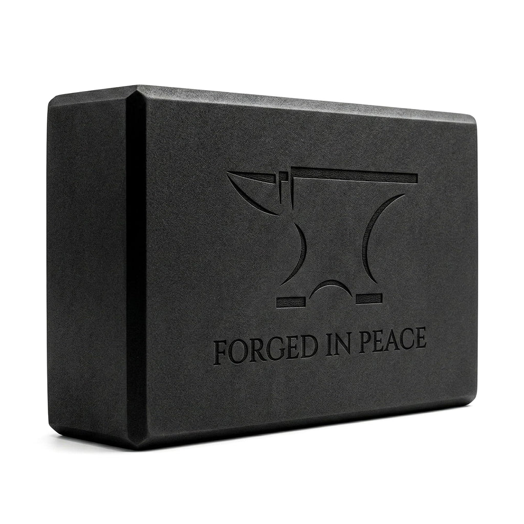 Men’s Yoga Block – High-Density EVA Foam, Non-Slip, Durable Support for Yoga & Fitness, Black